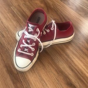 Maroon Converse